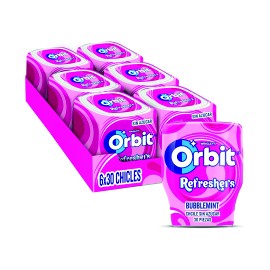 Orbit bote refresh bubblemint, 6 uds