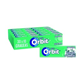 Orbit grageas eucalipto, 30 uds