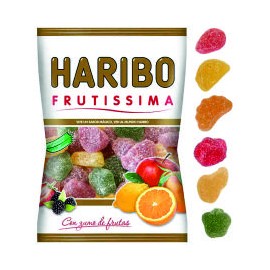 Haribo frutissima B-100 grs, 18 uds