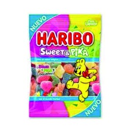 Haribo sweet & pika, 100 grs 18 uds