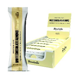 Barebells bars white choco/almon, 55 grs 12 uds