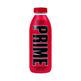 Bebida prime tropical punch, 500 ml 12 uds