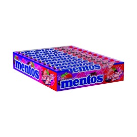 Mentos red fruit mix 38gr 20 uds
